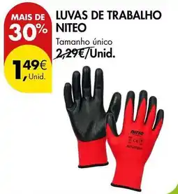 Pingo Doce Luvas de trabalho promoção