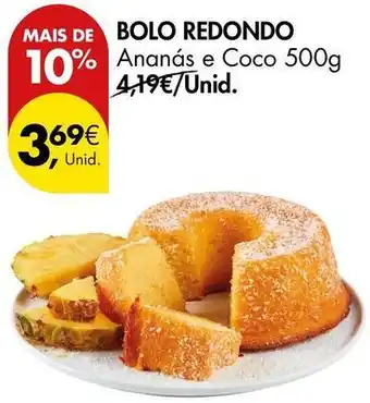 Pingo Doce Bolo redondo promoção