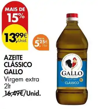 Pingo Doce Gallo - azeite clássico promoção