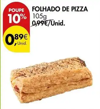 Pingo Doce Folhado de pizza promoção