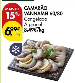 Pingo Doce A+ - camarão vannamei 60/80 promoção