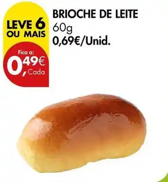 Pingo Doce Brioche de leite promoção