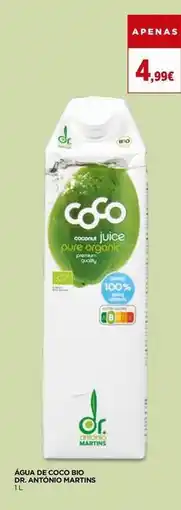 El Corte Inglés Dr. antonio martins - água de coco bio promoção