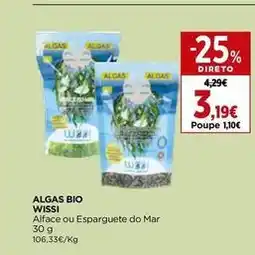 El Corte Inglés Wissi - algas bio promoção