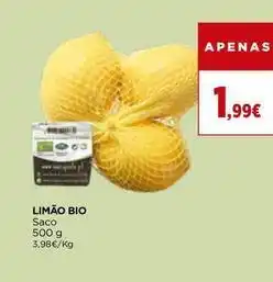 El Corte Inglés Limão bio promoção
