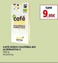 El Corte Inglés Alternativa 3 - café moído colômbia biológico promoção
