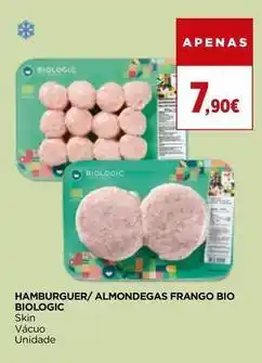 El Corte Inglés Biologic - hambúrguer/almondegas frango bio promoção
