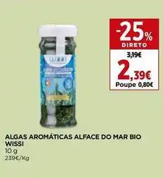 El Corte Inglés Wissi - algas aromáticas alface do mar bio promoção