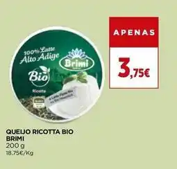 El Corte Inglés Brimi - queijo ricotta bio promoção