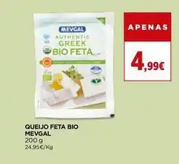 El Corte Inglés Mevgal - queijo feta bio promoção