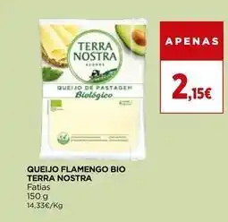 El Corte Inglés Terra nostra - queijo flamengo bio promoção