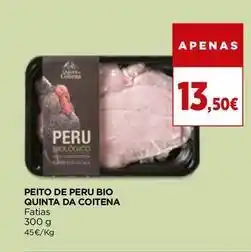 El Corte Inglés Quinta da coitena - peito de peru bio promoção