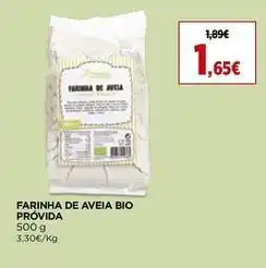 El Corte Inglés Próvida - farinha de aveia biológica promoção