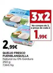 El Corte Inglés Fuenblanquilla - queijo fresco promoção