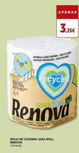 El Corte Inglés Renova - rolo de cozinga giga roll promoção