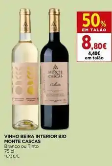 El Corte Inglés Monte cascas - vinho beira interior bio promoção