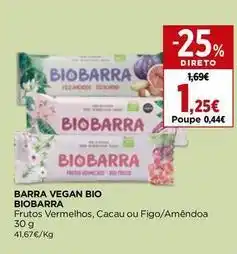 El Corte Inglés Biobarra - barra vegan bio promoção