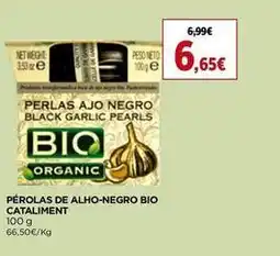 El Corte Inglés Cataliment - pérolas de alho-negro bio promoção
