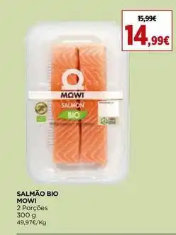 El Corte Inglés Mowi - salmão bio promoção