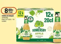Intermarché Sidra de maçã Somersby promoção