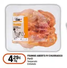 Intermarché Frango aberto p/churrasco porsi promoção
