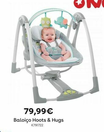 Toys R Us Ingenuity - baloiço hoots & hugs promoção