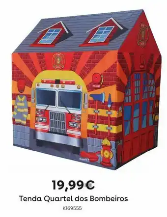 Tenda quartel dos bombeiros