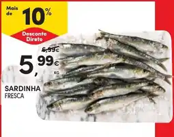Continente Sardinha fresca promoção