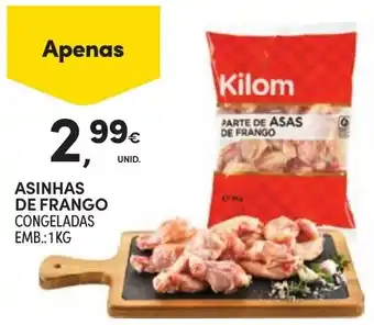 Continente Asinhas de frango kilom promoção