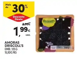 Continente amoras driscoll's promoção