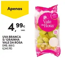 Continente Uva branca s/ grainha vale da rosa promoção