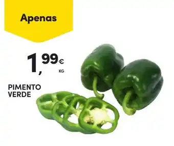 Continente Pimento verde promoção