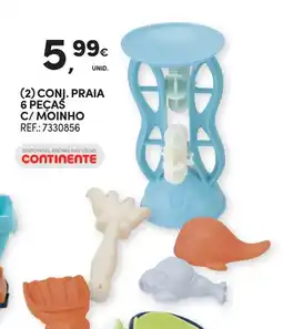 Continente Conj. praia c/ moinho promoção