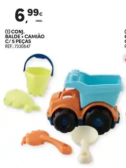 Continente Conj. balde + camião promoção