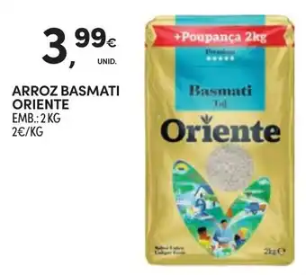 Continente Arroz basmati oriente promoção
