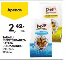 Continente Taralli Mediterrâneo/Batata Rosmaninho promoção