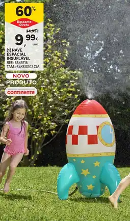 Continente Nave espacial insuflável promoção