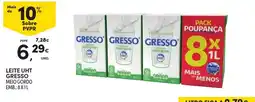 Continente Leite uht gresso meio gordo promoção