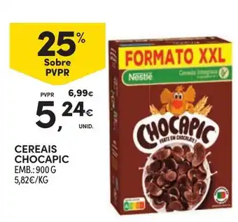 Continente Cereais chocapic promoção