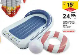 Continente Multipack barco, bola e boia promoção