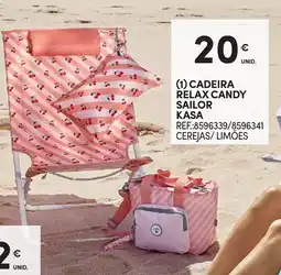 Continente Cadeira relax candy sailor kasa promoção