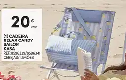 Continente Cadeira relax candy sailor kasa promoção