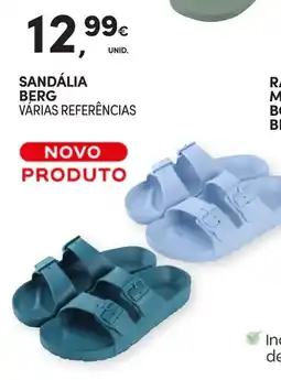 Continente sandália berg promoção