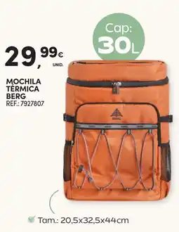 Continente Mochila térmica berg promoção