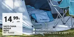 Continente Saco cama múmia berg promoção