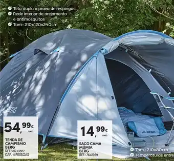 Tenda de campismo berg