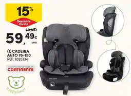 Continente cadeira auto 76-150 promoção