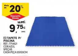 Continente Tapete p/ piscina promoção