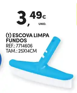 Continente Escova limpa fundos promoção