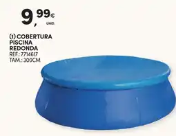 Continente cobertura piscina redonda promoção